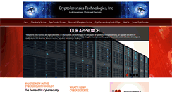Desktop Screenshot of cryptoforensics.com