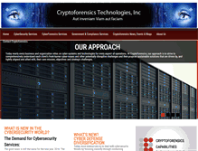 Tablet Screenshot of cryptoforensics.com